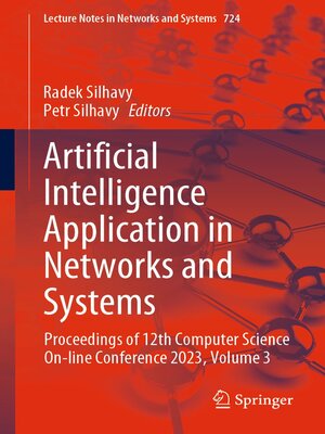cover image of Artificial Intelligence Application in Networks and Systems
